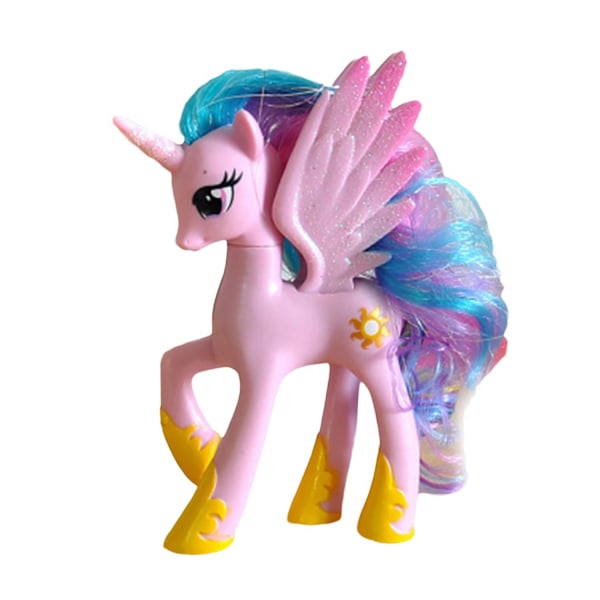 1 st My Little Pony Månprinsessa Actionfigur PVC Docka Barnleksakssamling_v (YJD) 3