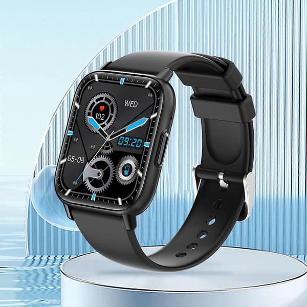 Klocka Bluetooth Musik Samtal Push Smartwatch Sportsarmband [YJD] Black