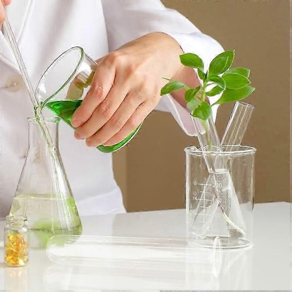 5 st Hydroponics Vas Skrivbordsväxt Terrarium Provrör Transparent Glasprovrör för Växt bra[YJD]