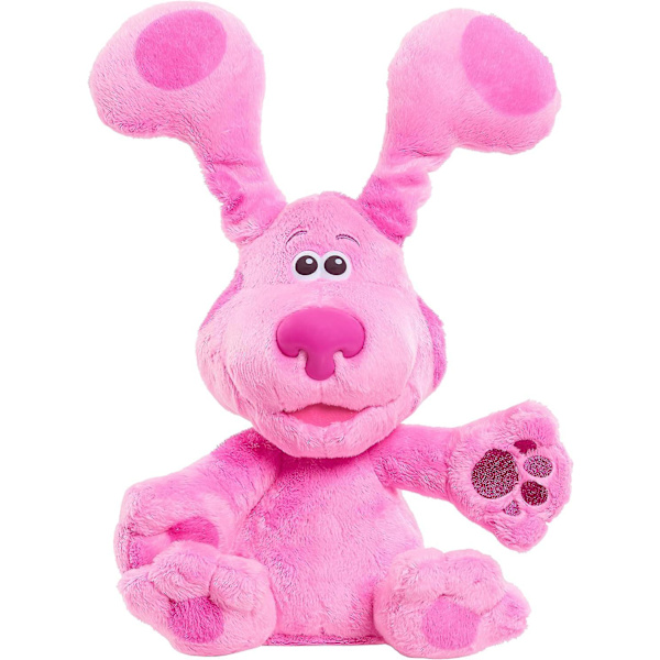 SBSGV Rosa plyschleksaker, 7,8 tum plyschleksaker, interaktiva skällande Titta-Boo plyschdjur, hundar, bara lek_v (YJD)