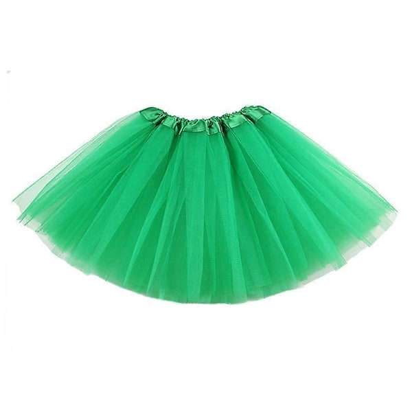 Halloween cosplay jente Froskeprinsesse kostyme Pannebånd Tyllskjørt Slips Sett Barn Bursdagsfest gave Prop[YJD] 5pc set Frog prince