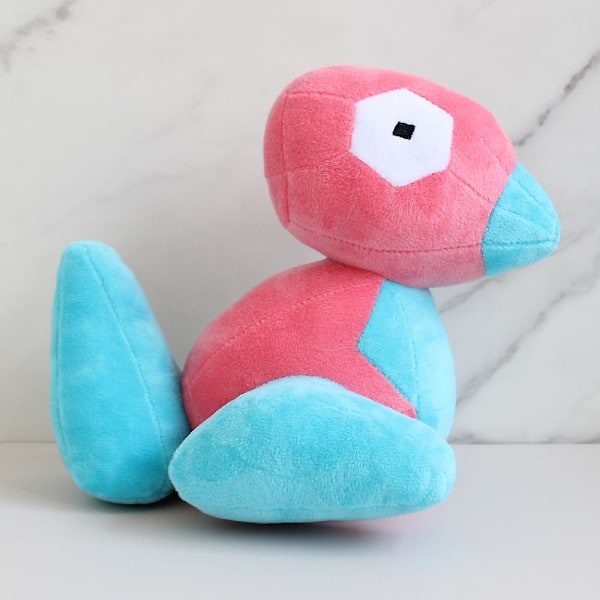 Pokedoll Porygon Multilateral Beast Game Plush Toy Ornament  (YJD)