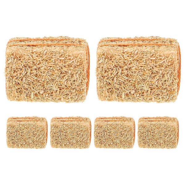 Dockskåp Mini Höstack Gårdsdekoration med 6 st Minihöstackar [YJD]