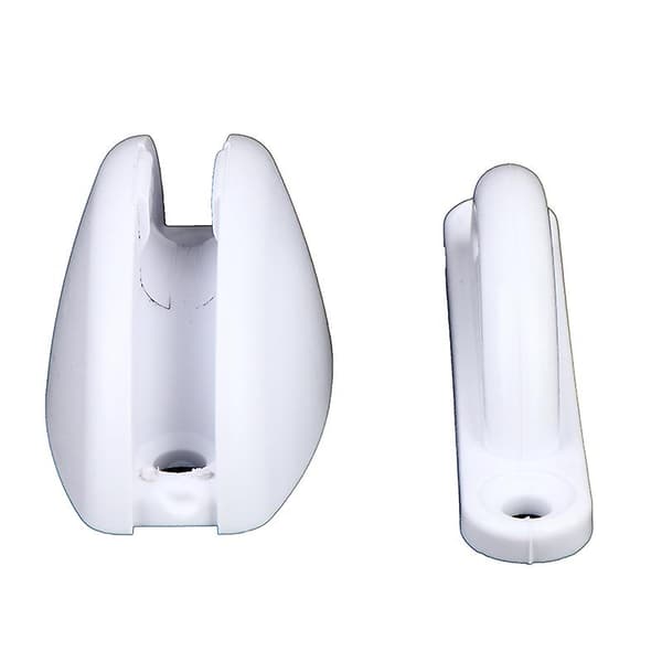 Dørholderlås for campingvogn, bobiler, båt, bobil, dørstopperklips[YJD] White 1pc