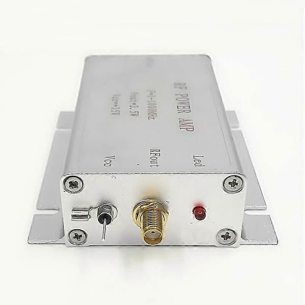 1-1000Mhz 2.5W RF effektforstærker til HF FM-sender VHF UHF RF skinkeradio [YJD] Silver