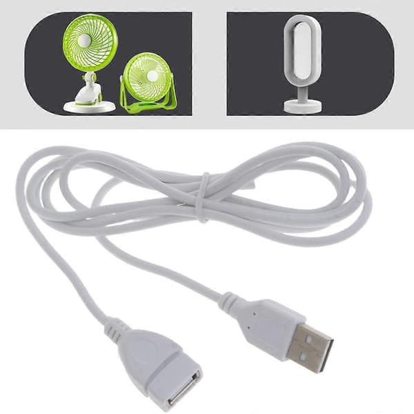 USB-forlengerkabel hann til hunn for PC-tastatur skriver USB-vifte [YJD]