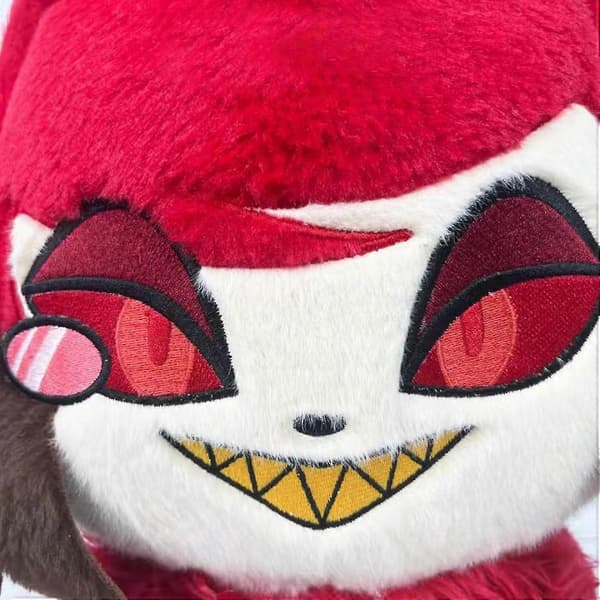 Maskot Hazbin Hotel Helluva Boss Crewmate Plyslegetøj - Alastor Meow[YJD]
