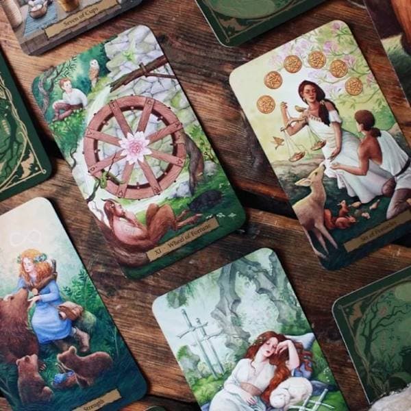 Manifestation Tarot Kit 78 Kort Magin Väntar Dig[YJD]
