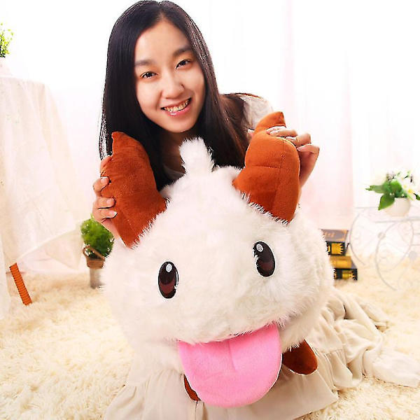 25cm Lol Poro Pehmolelu Pehmeä Poro Nuket Täytetty & Pehmolelu Eläinten Lelut Lapsille Korkealaatuiset Lasten Lelut Syntymäpäivälahjat kk