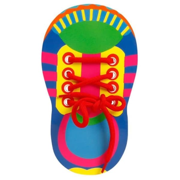 Snørebåndslegetøj - Pædagogisk - Lær at binde - Holdbare materialer - Alder 3+ - Unisex[YJD]