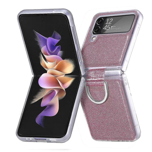 Glitterdeksel kompatibelt med Samsung Galaxy Z Flip4 5g[YJD]