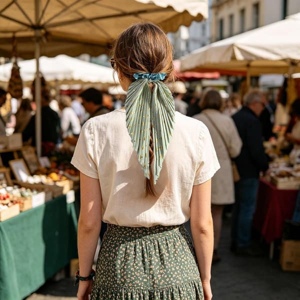 Scrunchies til tyndt hår - Ingen træk, hårelastikker til kvinder og piger, styling, modetilbehør | Bløde elastikker til hjem, kontor, rejser [YJD] light green