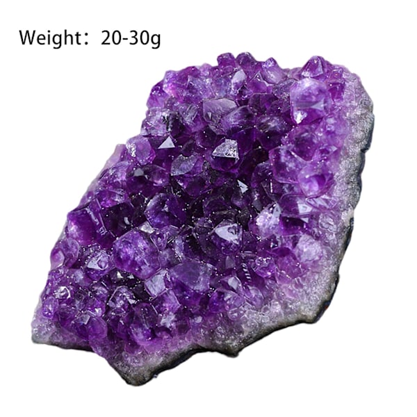 Amethyst Naturlige Ubehandlede Stene Healing Krystaller Bulk Ubehandlede Ædelstene Stene Til Positiv Energi (YJD) 2