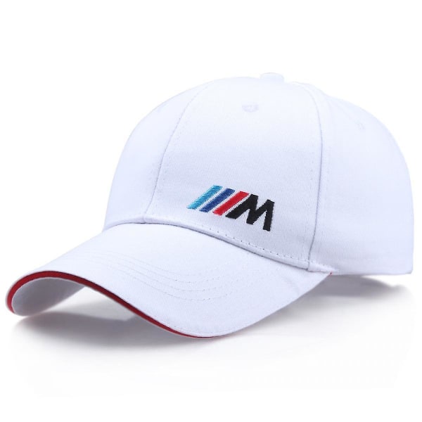 Baseball Caps Bil Logo Hatt Justerbare Caps For Menn Og Kvinner Auto Sport Reise Caps Racing Motor Hatt Flerfarget Valgfritt  (YJD) white