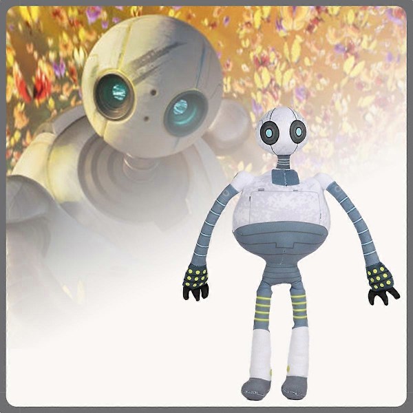 The Wild Robot Plussj 11\" Roz Plushies Leke for Fans Gave Myk Utstoppa Dyre Pute for Hjem Barnas Soverom Innredning Bursdagsgave_v (YJD) 43cm