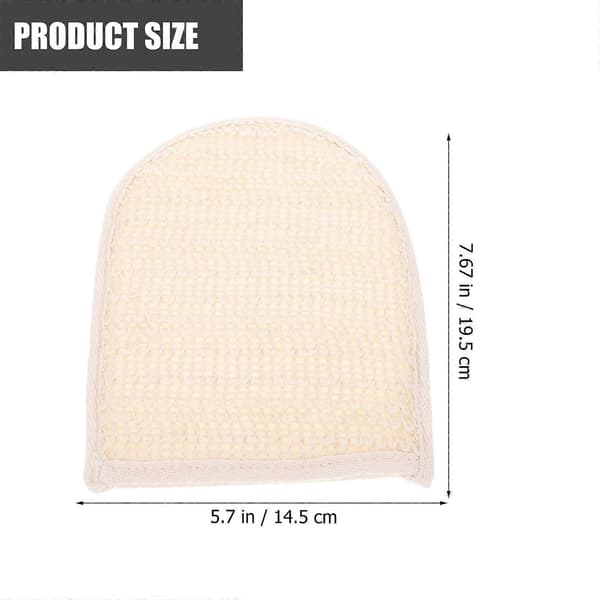 Exfolierande badhandskar duschhandskar för kroppsskrubb 6-pack kit[YJD]