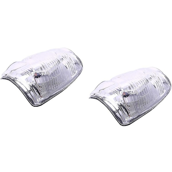 1 par Höger och Vänster Sida Dörr Sidospegel Klar Blinkers Lins För Transit Mk8 2014-och framåt[YJD]