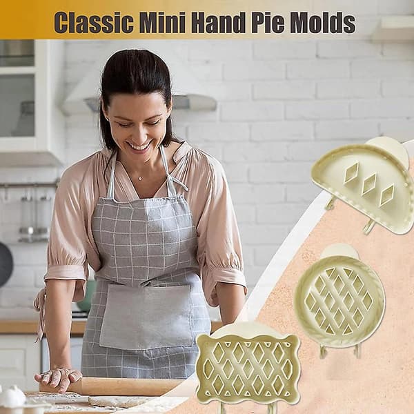 1 st Höst Handpajformar Mini Pajform Degpressformar Verktyg Jul Ficka[YJD] semicircle