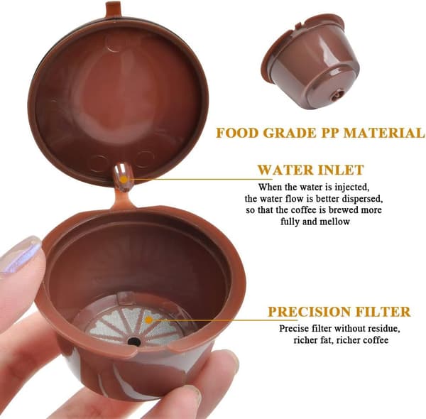 3 gjenbrukbare/påfyllbare kaffekopper[YJD]