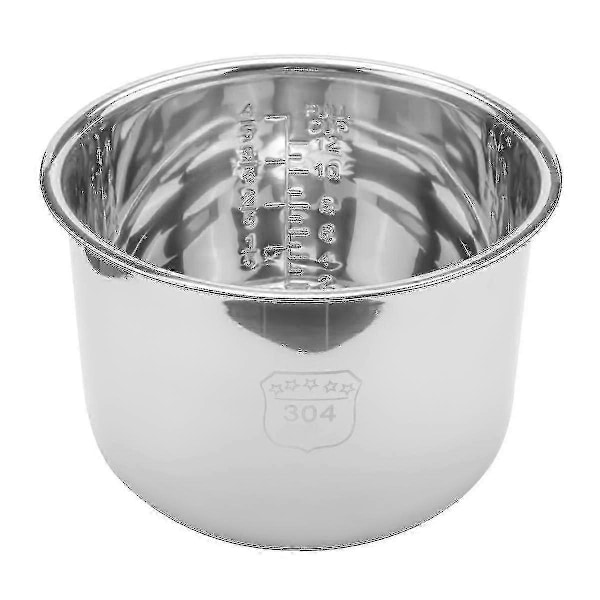 6l Trykkoker Innerkjele Ris Trykkoker Liner Rustfritt Stål Innerkjele Trykkoker L-[YJD]