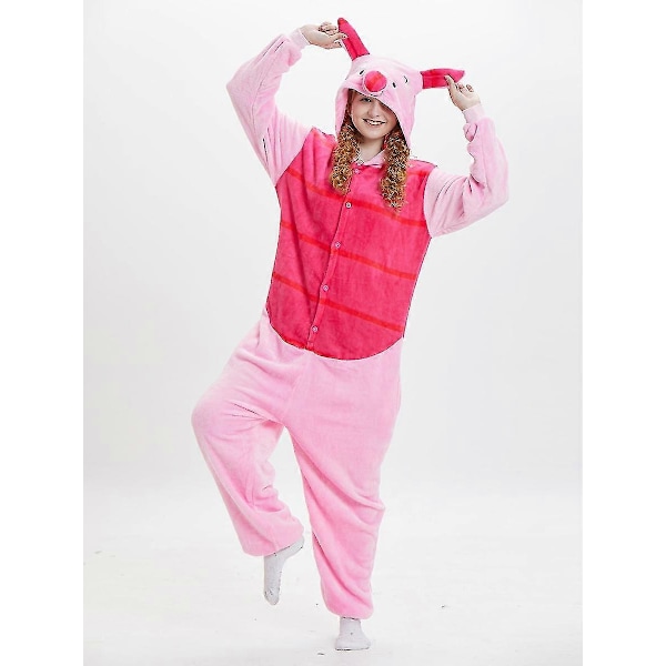 Grisling Pyjamas Dyrekostume Jumpsuit Halloween Cosplay[HK] S
