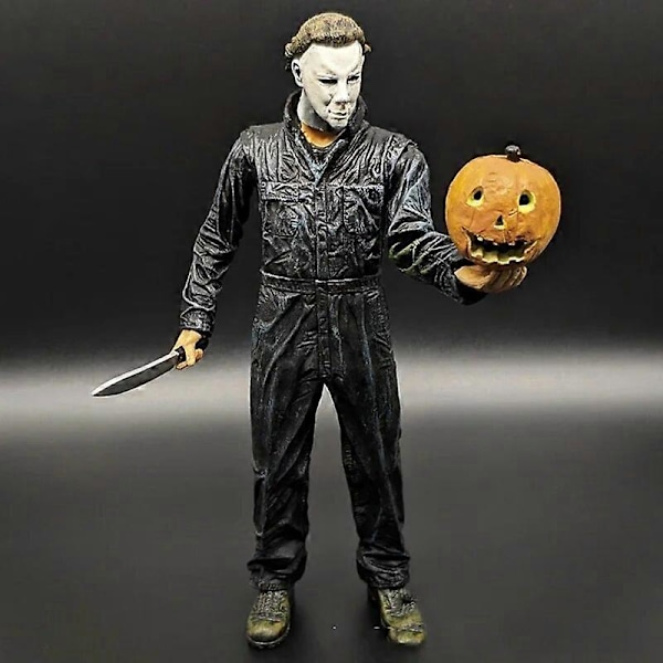 Anime NECA Halloween Michael Myers Jason Voorhees Del 7 Blod Actionfigur 17cm Samling Modell Leksaker Presenter Michael NO BOX