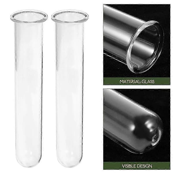 5 st Hydroponics Vas Skrivbordsväxt Terrarium Provrör Transparent Glasprovrör för Växt bra[YJD]