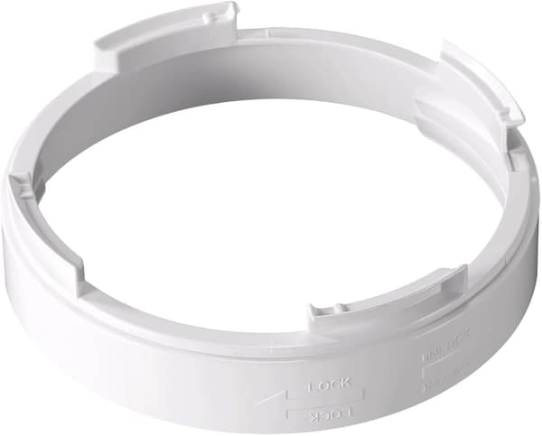 AC udluftningsslangekobling, rund udstødningsforbindelse, køleadapter med robust lag, bærbar fitting med raffineret tekstur, 5,12x1,18 tommer pasform kat [YJD] Round 13cm