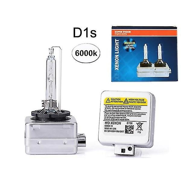 Xenonlamper +50 % D1S 35W 6000K 2-pak xenonlamper PK32D-2 -