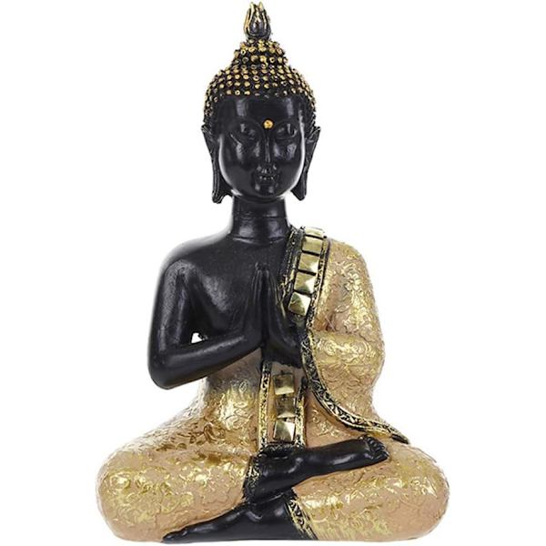 Buddha Meditationsstaty för Fred Harmoni Heminredning[YJD]