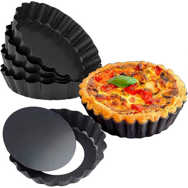 Mini Non-Stick Quiche & Tart Form Set 10cm[YJD]
