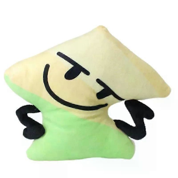 HaKeLai Ny BFDI Battle For Dream Island Plyschleksak Gosedjur Mjukt Djur X Siffror Blintz Block Markör Penna Häftapparat Pommes Frites Gåvor[YJD] Lightning 16cm