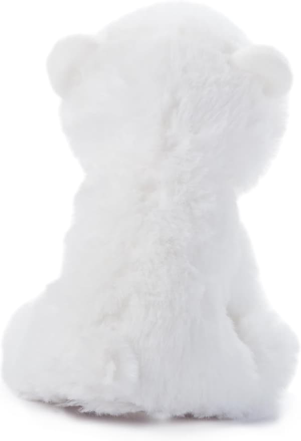 Kosedyrsett for barn - Isbjørn 15 cm Kosedyr[YJD]