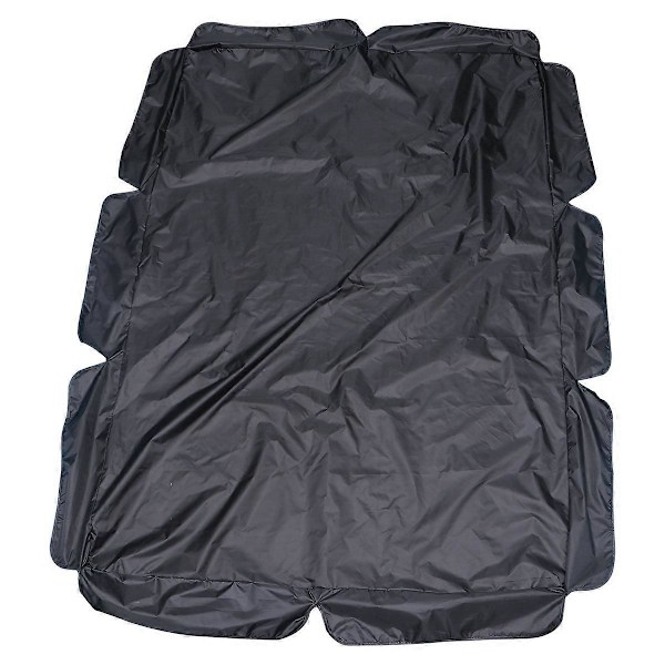Vattentätt Trädgårdsgungskydd Hängmatta Tält Dammtätt Skydd Gungskydd Portabelt Solskydd för Utomhusbruk Hemma - Tresits 164x114cm (Bla[YJD] Black 164X114CM
