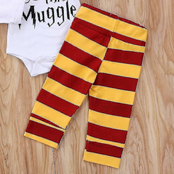Harry Potter Baby 3-delt Bodysuit Sæt med Bukser og Matchende Hue [HK] 60cm