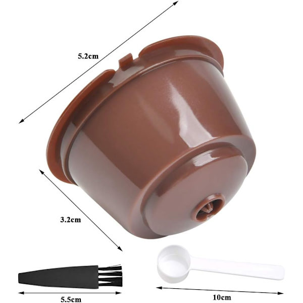 3 återanvändbara/påfyllningsbara kaffekoppar[YJD]