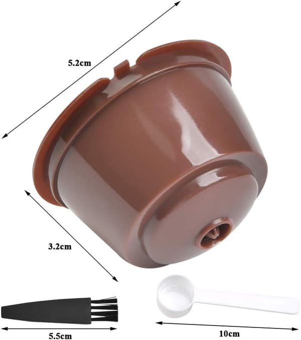 3 gjenbrukbare/påfyllbare kaffekopper[YJD]