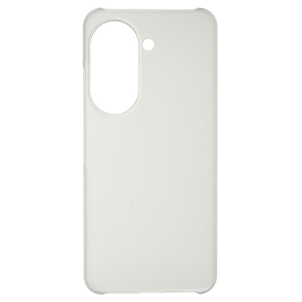 För Asus Zenfone 9 5G Glansigt Gummerat Mobil Vardagsfodral Hårt PC Stötsäkert Skyddande Telefonskal[HK] Transparent