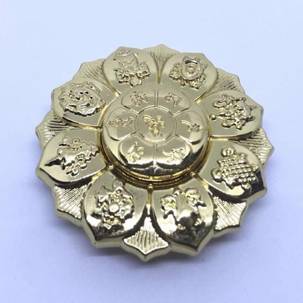 Populær Mini Metal Titanium Legering Fingerspids Buddhisme Modellering Tofarvet Dekompression Legetøj Trendy Artefakt[YJD] A