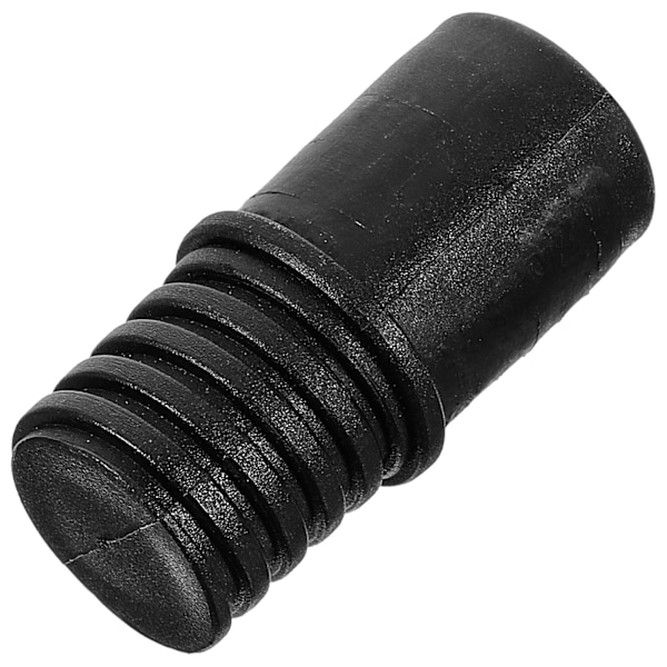 Kosteskaftforlengelsesadapterspisser Plastgjengede Håndtakspisser Endeadapter (YJD) Black 4X1.5CM