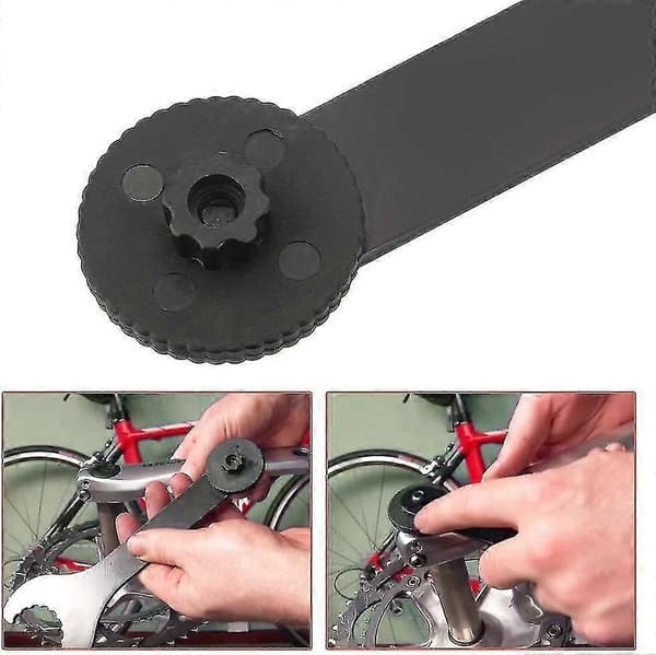 Cykelnøgle, krankboks-nøgle, krankboks-nøgle, krankboks-monteringsnøgle, krankværktøj, cykelnøgle-reparation [YJD]