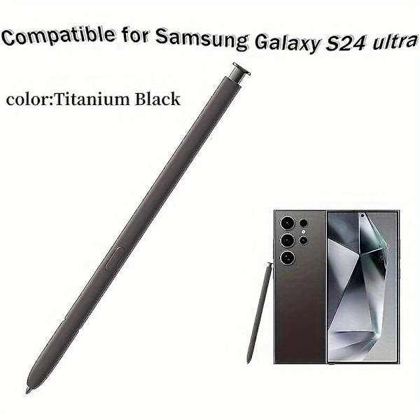 S24 Ultra Stylus til Galaxy S24 Ultra 5G - Præcision 0,7 mm Spids, 4096 Trykniveauer, Ingen Bluetooth, Kompatibel med Alle Versioner