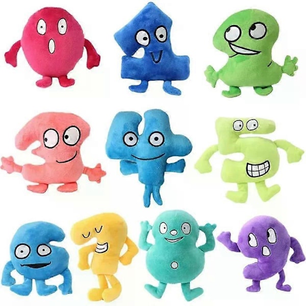 HaKeLai Ny BFDI Battle For Dream Island Plyschleksak Gosedjur Mjukt Djur X Siffror Blintz Block Markör Penna Häftapparat Pommes Frites Gåvor[YJD] Building Block 15cm