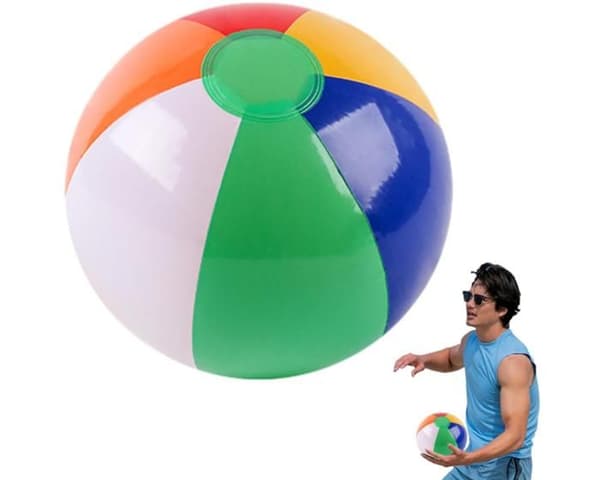 Poolbold, oppustelig poolbold, babylegetøjsbolde, kæmpe børnebold, badelegetøj, strandbolde, voksenlegetøj[YJD]