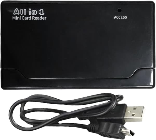 Kortlæser, computeradapter, USB-design med seks pladser, højhastighedsdataoverførsel, bærbar udvidelseshub, kamerafiltilbehør til flashdrev,[YJD]