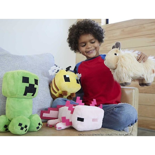 Minecraft Basic Plush Sort Sort Kattefyldte Dyr (FMY)