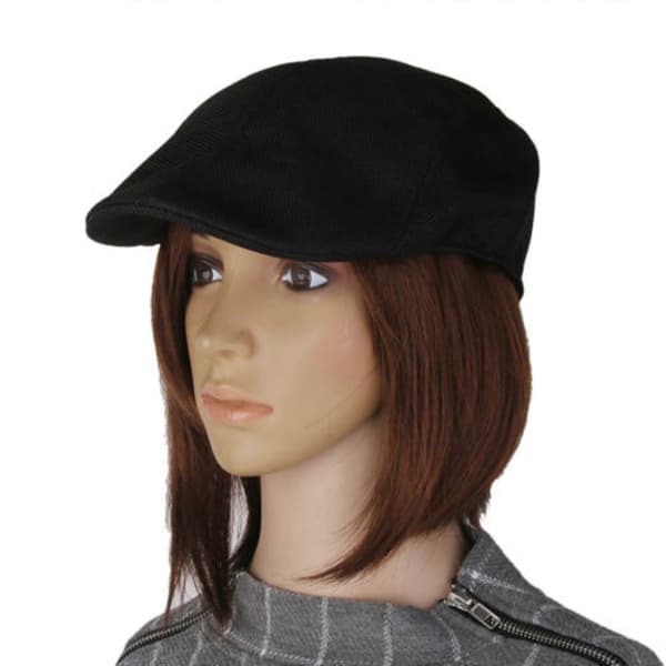 Flat Cap Baker Boy Hat Peaked NewsBoy Country Farmer Beret[YJD]
