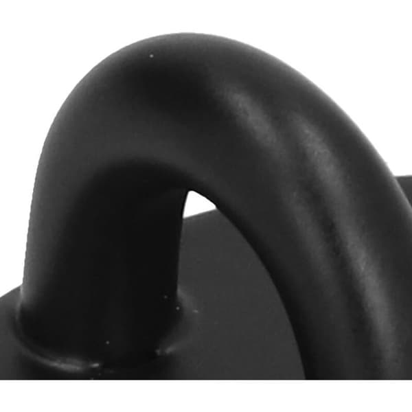 U-formet krog - PZCC - Pakke med 10 - Rustfrit stål - 4 x 2 cm - Indendørs og udendørs (YJD)