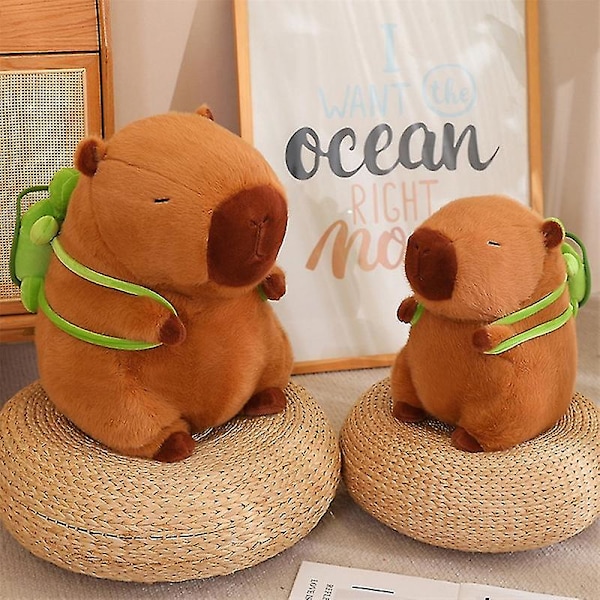 Capybara Plys Simulerings Anime Plyslegetøj Sød Dukke Fyldte Dyr Plyslegetøj