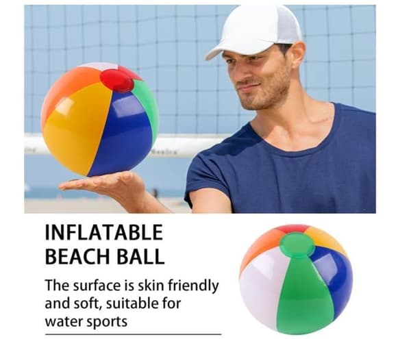 Poolbold, oppustelig poolbold, babylegetøjsbolde, kæmpe børnebold, badelegetøj, strandbolde, voksenlegetøj[YJD]